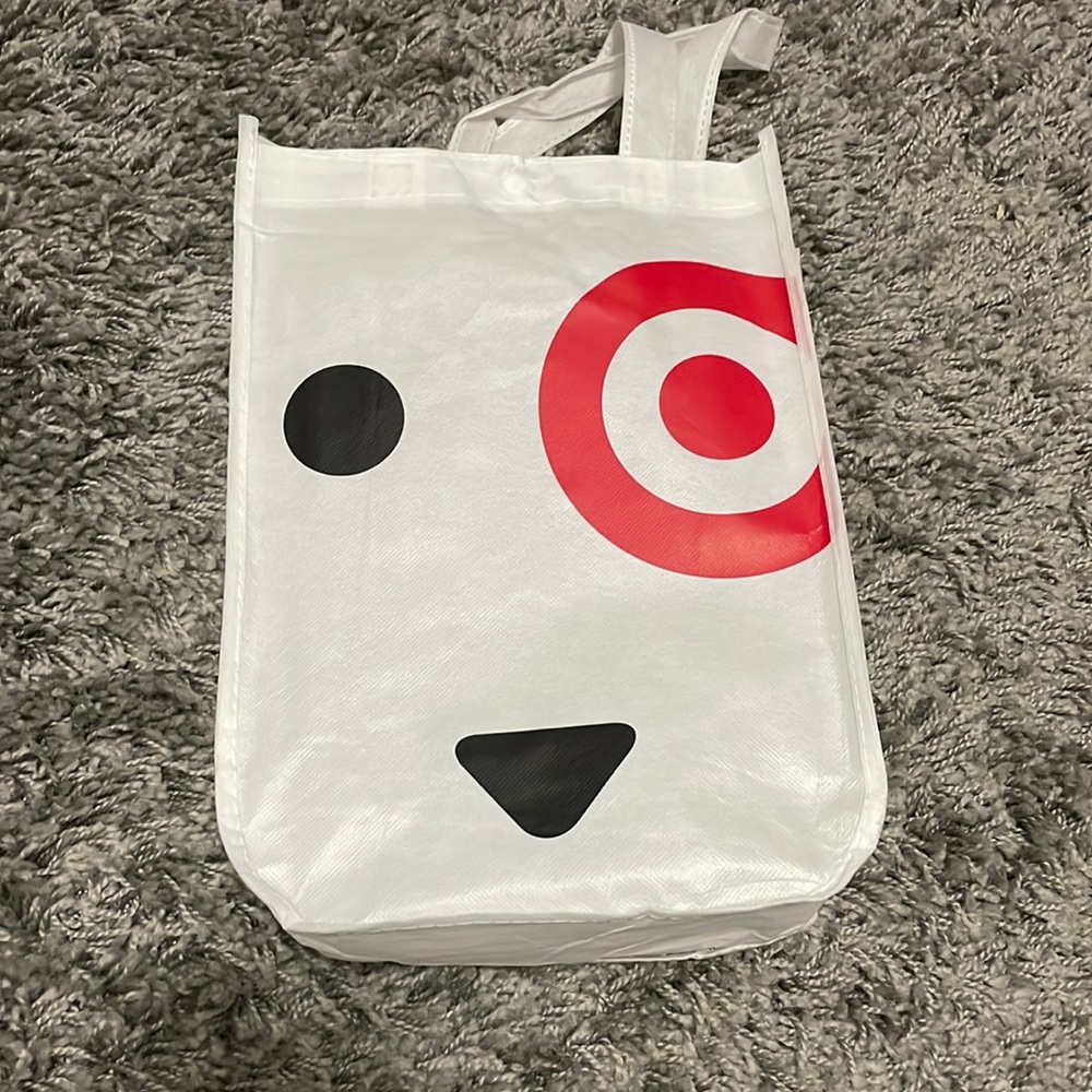 Target bullseye dog tote new